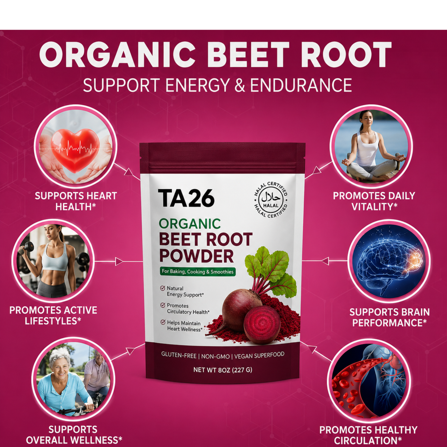 Organic Beetroot Powder