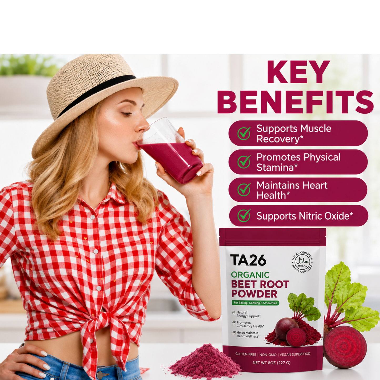 Organic Beetroot Powder