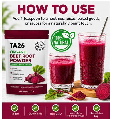 Organic Beetroot Powder