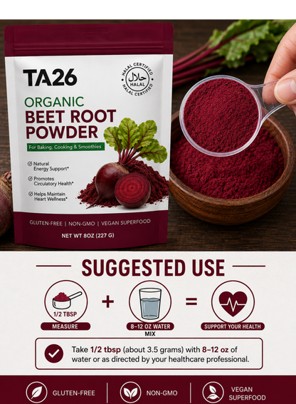 Organic Beetroot Powder